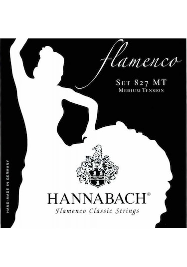 Hannabach 827 Mt Flamenko Gitar Teli Alt 3Lü Set