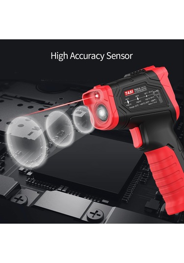 Geeroyoo Profesyonel Kızılötesi Termometre - Hızlı Ve Hassas Sıcaklık Ölçümü -50 C 480 C