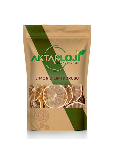 Aktarloji Kurutulmuş Limon Dilimleri 500 G