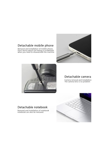 Profesyonel Taşınabilir Hassas Manyetik Tornavida Seti 24 Parça