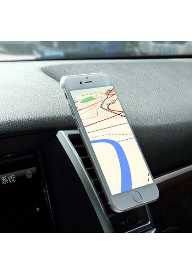 Genç Oyuncu Araba Manyetik Hava Firar Dağı Klip Tutucu Dock, İphone, Galaxy, Sony, Lenovo, Htc, Huawei Ve Diğer Akıllı Telefonlar İçin Siyah