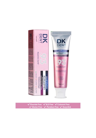 Dkdent %93 Beyazlatıcı Maksimum Hassasiyet Diş Macunu 75 ML