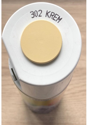 Akçalı Sprey Boya 302-Krem 400 Ml