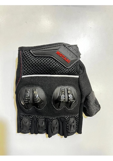 Motari Short-05 Siyah Eldiven
