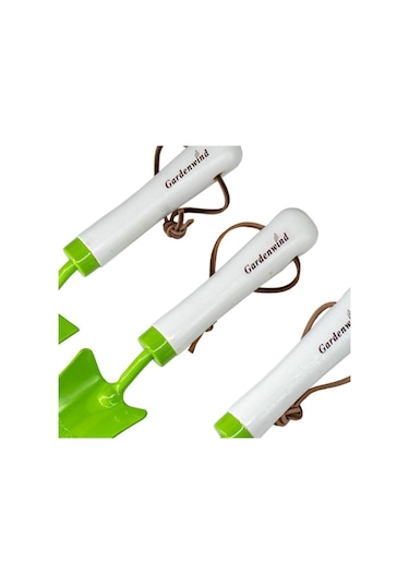 Gardenwind P2262003 Yeşil 3lü Bahçe Seti. Dar Kürek. Geniş Kürek.