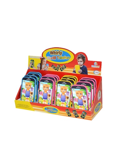 Whirly Kedili Telefon Oyuncak Telefon Sesli Işıklı Pilli Eğitici
