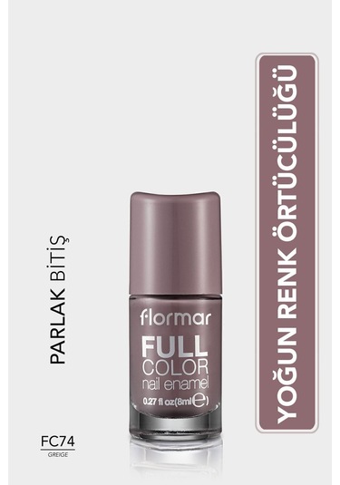 Flormar Full Color Parlak Bitişli Oje FC74