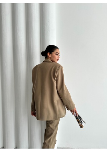 Haki Washington Blazer Ceket Lacivert