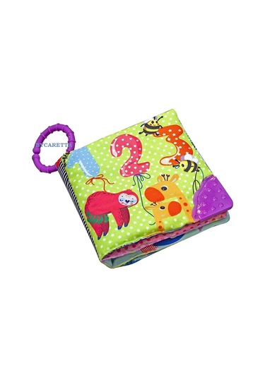 Hışırtılı Dişlikli İlk Kitabım + Eğlenceli Çıngıraklı Emekleme Arkadaşı Top + Marakas Çıngırak + Mey