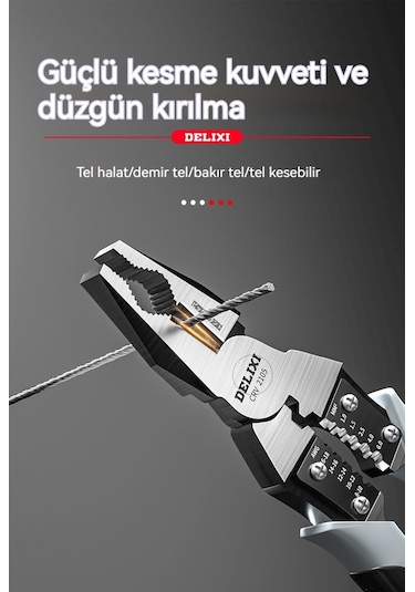 7 Dahil Olmak Üzere Anahtarlı Endüstriyel Sınıf Mengene