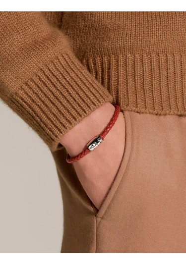 Montblanc Meisterstück Koleksiyonu Paslı Deriden Çelik 3 Halkalı Kiremit