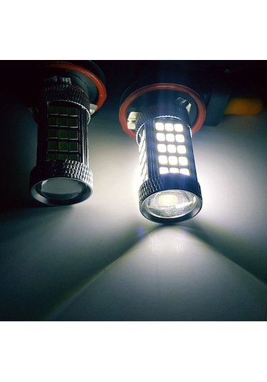 Eco H11 Sis Farı Led Ampul 66 Ledli Mercekli 9W Beyaz