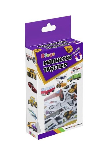 Btoys Manyetik Taşıtlar 35 Parça