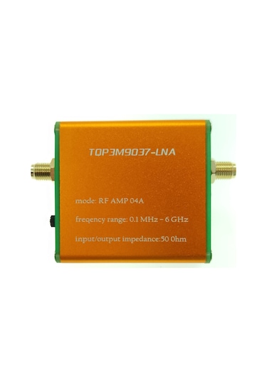 Mufunye 100k-6ghz Tüm Dalga Bantlı Radyo Sinyal Güçlendirici, Düşük Gürültü, Yüksek Performans, Pil İle Teslim Edilir