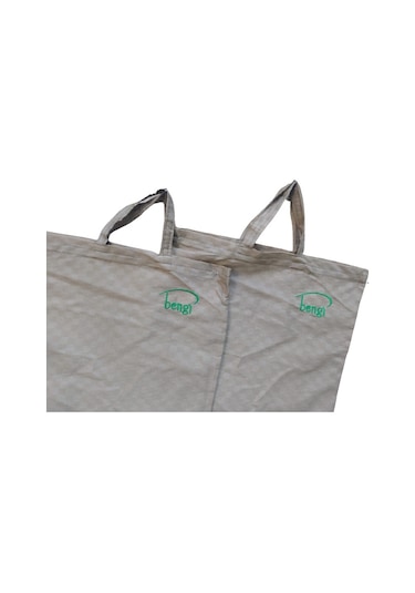 Pazar Çanta Döşemelik Kumaş Kareli Desen El Yapımı 30 kg Taşıma Kapasite 2 Adet