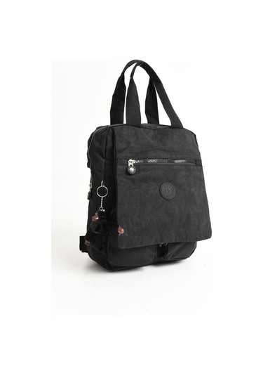 İki Fonksiyonlu Sırt Ve El Çantası Ultra Hafi Siyah Model:571-5h - Siyah