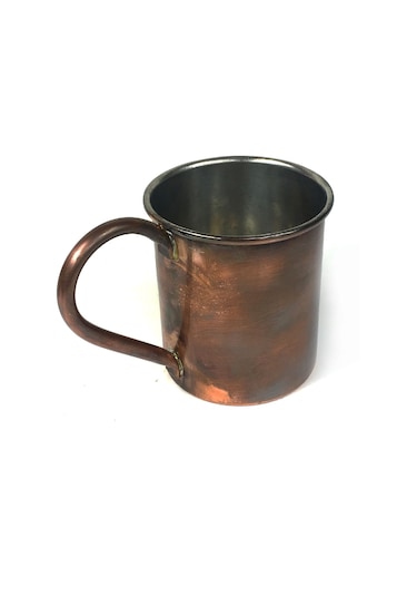 Shark Anatolia Bakır Kupa Bardak Mug