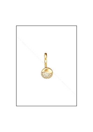 Zirkon Taşlı, Altın Kaplama Paslanmaz Küpe 237, Pembe Rose Renk Pembe