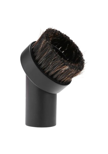 Yunboo 32 Mm Evrensel Elektrik Süpürge Yedek Fırça - At Kuyruğu Tüyü, Kuru Temizlik İçin Dayanıklı Plastik Siyah