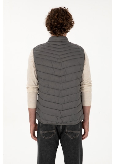 U.s. Polo Assn. Erkek Gri Yelek Dokuma 50312012-vr024 Gri