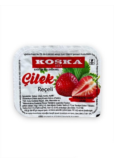 Piknik Çilek Reçeli 100 x 20 G