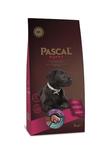 Pascal Kuzu Etli Yavru Köpek Maması 3 KG
