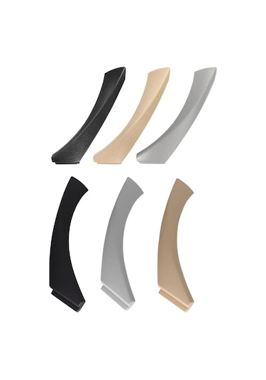 Bej Sağ-sağ/sol Yan İç Kapı Paneli Kolu Çekme Trim Kapağı Bmw E90 E91 3