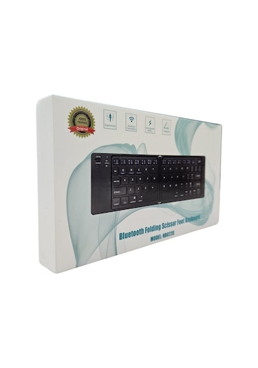 Platoon Pl-377 Ultra İnce Katlanabilir Android/ios/sistem Uyumlu Kablosuzbluetoothlu Klavye