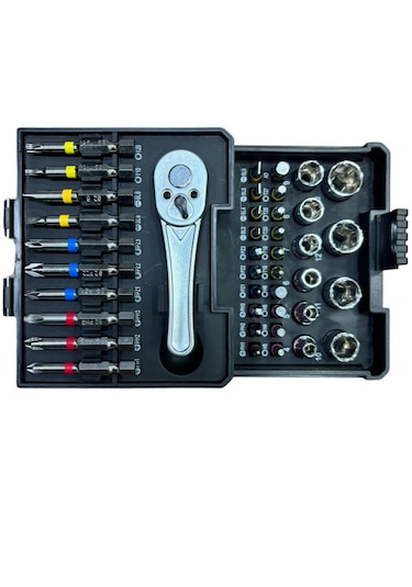 Nt 41 Parça 1/4'' S2 Bits Ve Cr-v Lokma Seti