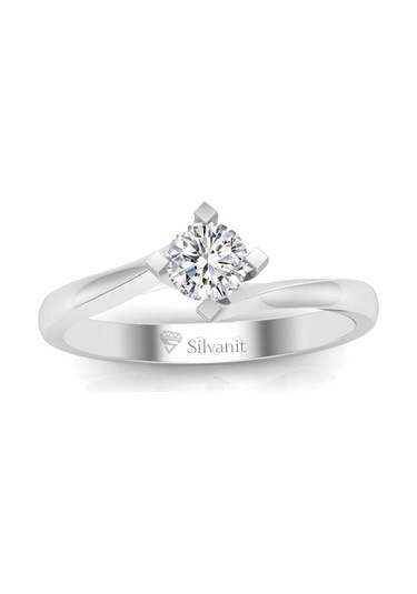 0,30 Karat F Renk Uluslararası Sertifikalı Pırlanta Tektaş Yüzük (464657500)