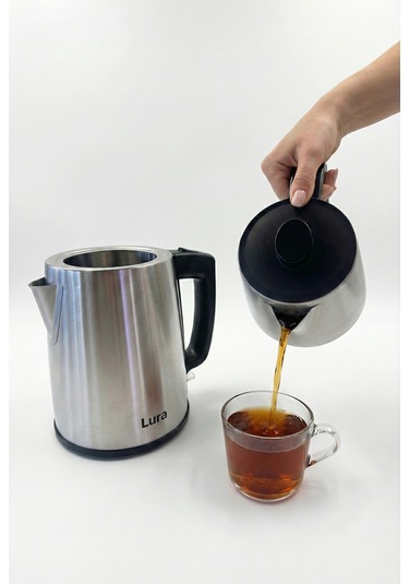 Lura 1736 1.7 L Çay Makinesi Ve Çelik Kettle