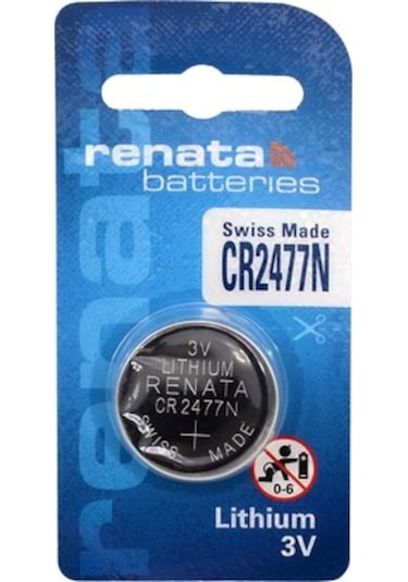 Renata Cr2477N 3 V. Lithium Cihaz Pili