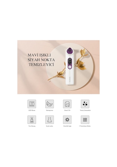 X-Level X-Shinyachne Mavi Işıklı Siyah Nokta Temizleme Cihazı