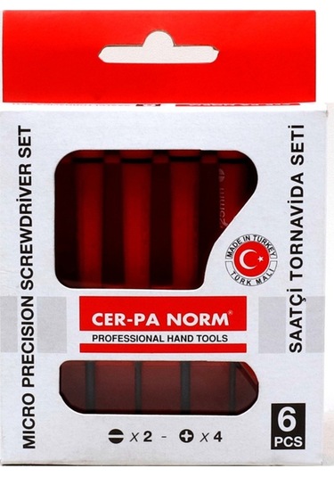 Saatçi Tornavida Cerpa Norm 6lı