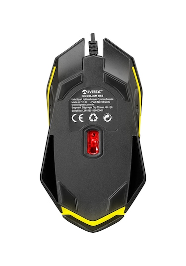 Everest SM-G62 Kablolu Aydınlatmalı Oyuncu Mouse