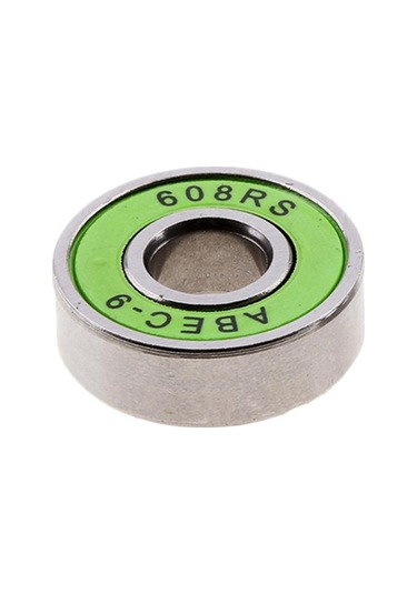 Pazly Lot 8 Sürtünmesiz Abec 9 Yeşil Kaykay Paten Rulmanları Yeşil