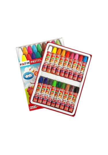 Fatih Pastel Boya Karton Kutu 18 Renk King Size