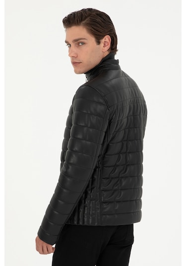 U.s. Polo Assn. Erkek Siyah Deri Mont-kaban 50297251-001 001sıyah