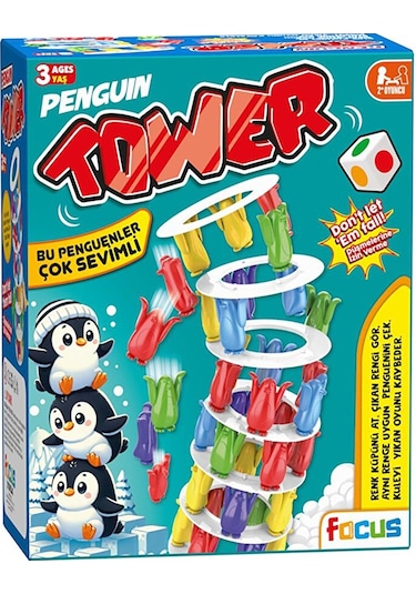 Penguen Tower Denge Oyunu 2 Adet