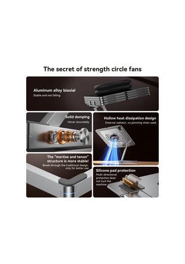 H12mini Katlanabilir Tablet Standı Ayarlanabilir Açılar 13,3 İnçe Kadar Dizüstü Bilgisayarlar İçin Masaüstü Desteği