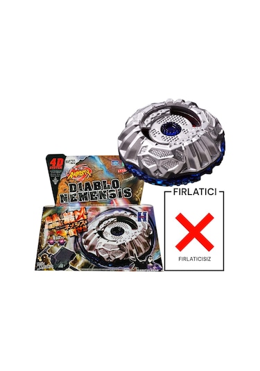 Beyblade Bb120 Prototype Nemesis Metal Fusion 4d System -fırlatıcısız Beyblade