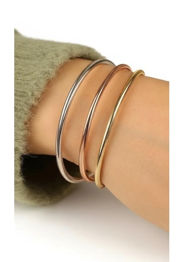 14 Ayar Esnek Altın Bileklik Altın