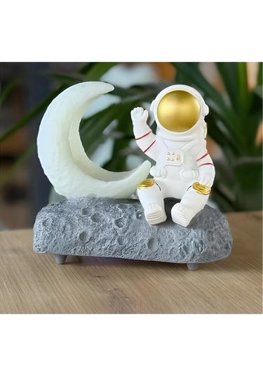 Y-589 Astronot Speaker Kablosuz Hoparlör - Speaker Çeşitli Renk Nt-108814