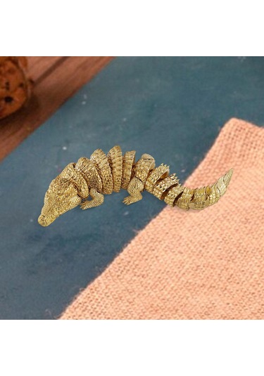 Suntek Timsah Heykelcik Simülasyon Modeli Oyuncak Hediye 20 Santimetre