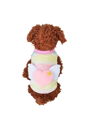 Köpek Ve Kedi İçin Kıyafet Rainbow Polar Sweat Kostüm