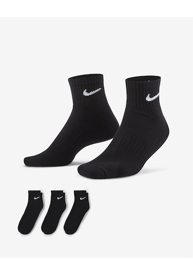 Nike Everyday Cushioned Training Ankle 3'lü Çorap