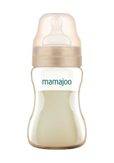 Mamajoo Gold Plus Anti-kolik Biberon 250 Ml, 6 Ay+, Orta Akışlı, Pes Materyal