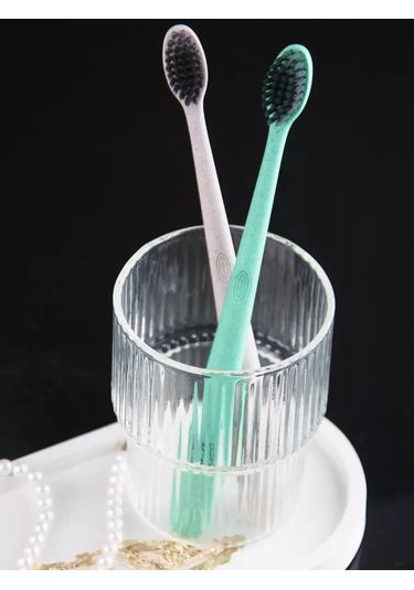 Glass Concept Diş Fırçaları İçin Cam Bardak Standı 236202950 Beyaz