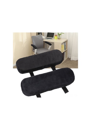 Jeemson Yeni Tip Hafıza Pamuklu Sandalye Dirsek Yastığı - Dayanıklı Ve Kompakt Koltuk El Dirsek Padı 23.5x7.5x3cm