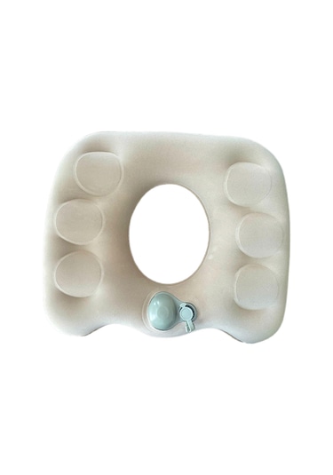 Dolıty Şişme Donut Yastık Koltuk Pedi Seyahat Trenleri Bej Bej Diğer